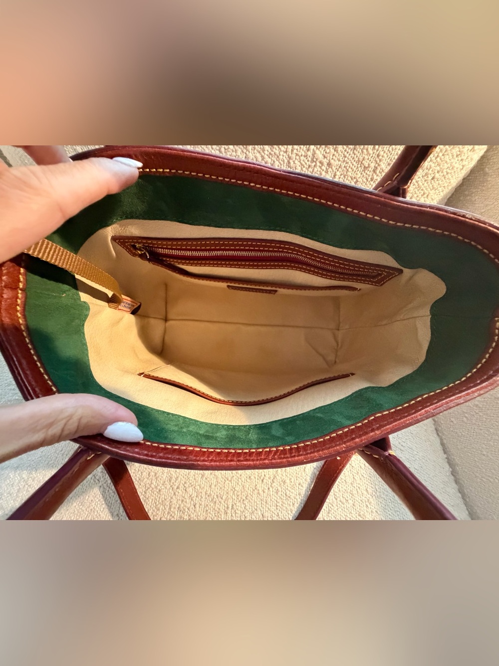 Dooney & Bourke Florentine Amelie Crossbody Tote - Picture 9 of 12